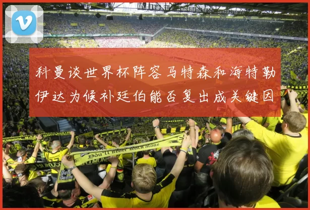 科曼谈世界杯阵容马特森和海特勒伊达为候补廷伯能否复出成关键因素